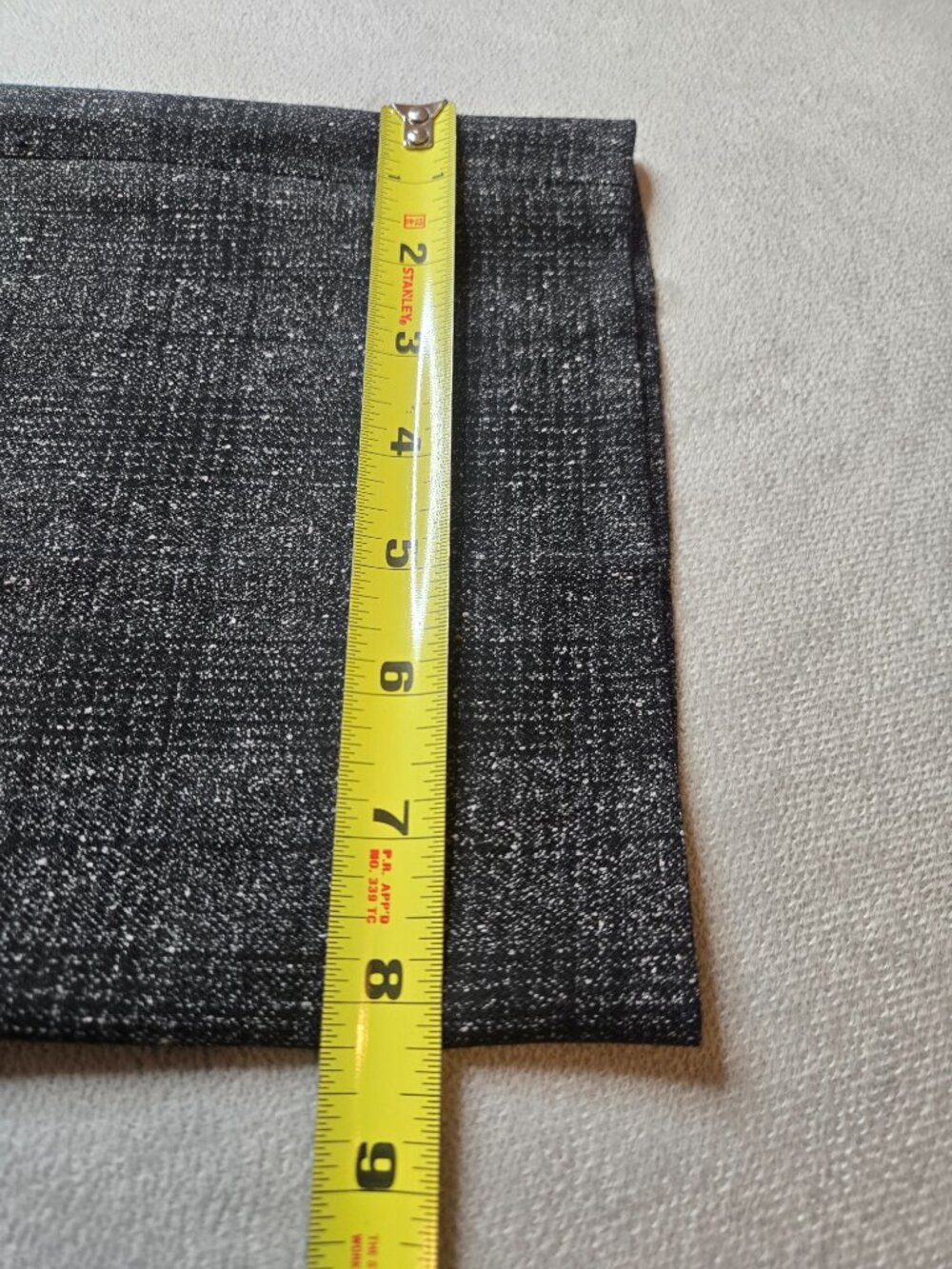 Joseph Abboud Gray Plaid 2-Piece Vest & Pants Suit Set - Men's XL / 33W x 32L - Picture 8 of 11